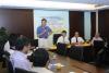 前行政院副院長朱立倫感謝台北縣藥界的前輩們願意撥冗出席這次的座談會